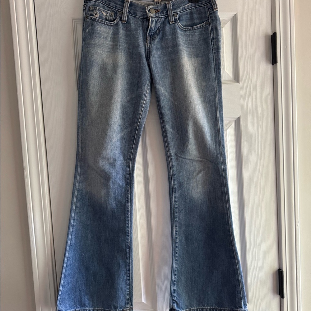 Abercrombie & Fitch Light Blue Flare Jeans